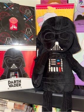 Star Wars Scentsy Darth Vader Buddy + Dark Side of the Force Scent Pak NEW